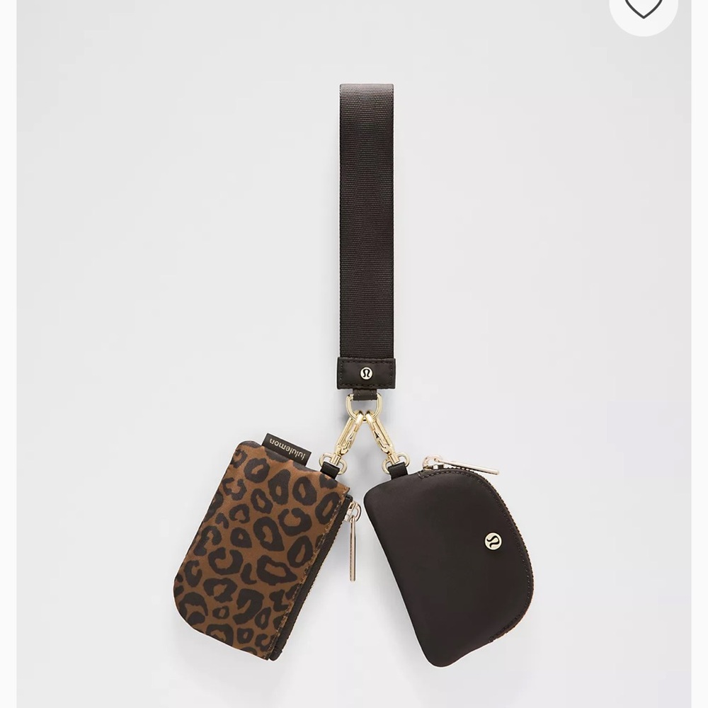 Lululemon NWT Dual Pouch Wristlet